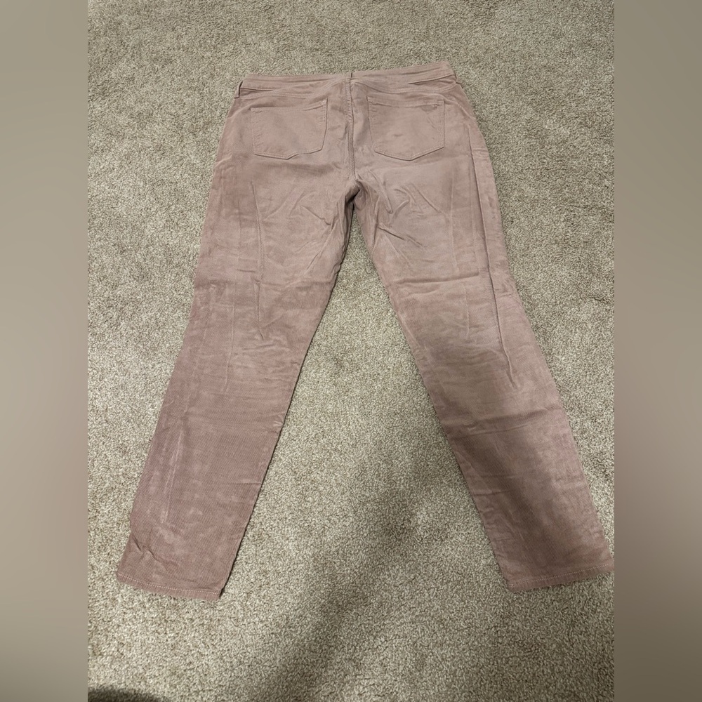 Old Navy Blush High Rise Rockstar Super Skinny Corduroy Pants Size 16 - Picture 5 of 7